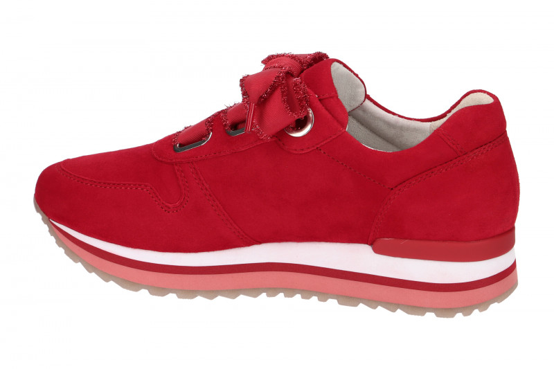 Gabor York Schuhe rot Plateau Sneaker
