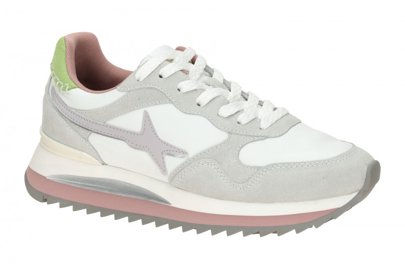 W6YZ Yak Sneakers Schuhe weiß grau Damen