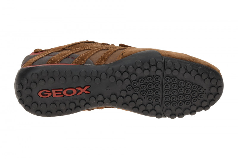 Geox Snake Schuhe Sneakers braun U4507A