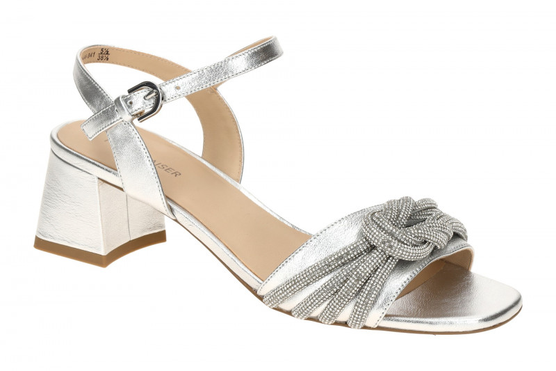 Peter Kaiser Sandalette silber metallic Strass 78242