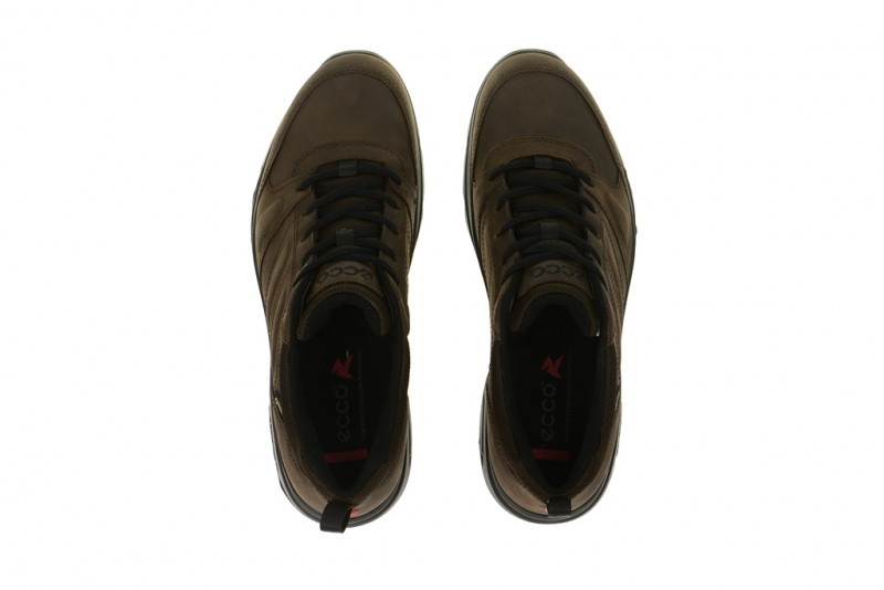 Ecco Light Herren Halbschuhe coffee braun - Gore-Tex