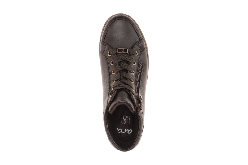 ARA Rom Schuhe braun cacau Mid-Cut Sneaker 12-14499