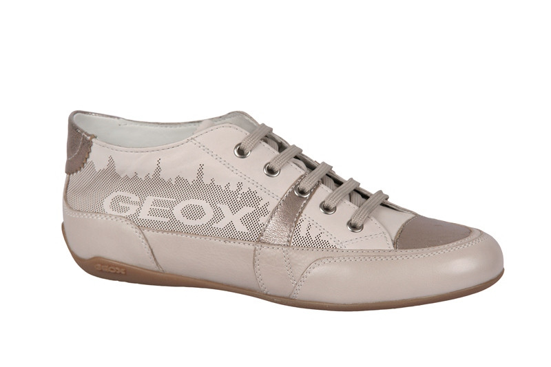 Geox Moena Schuhe beige weiß