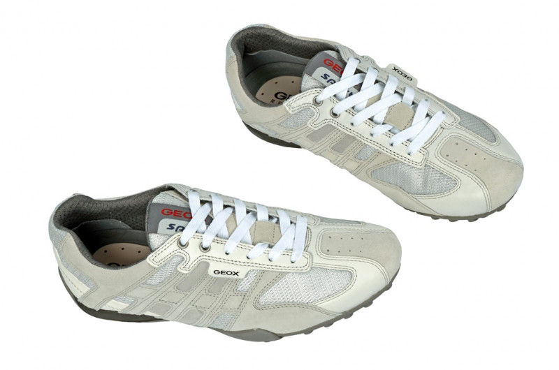 Geox Snake M Schuhe weiß Sneakers U1107M