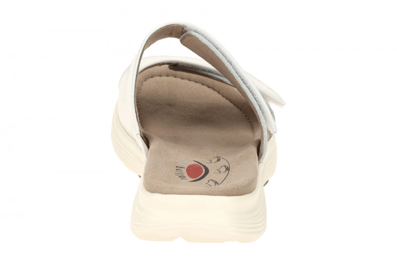 Gabor RollingSoft Pantolette weiß offwhite Lack 66.811.90