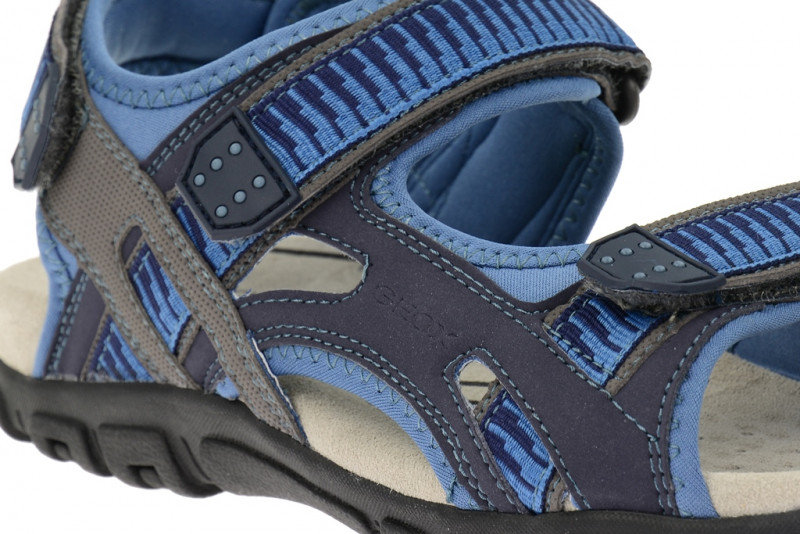 Geox S.Strada Sandale blau grau U4224C 0CE15 C9045