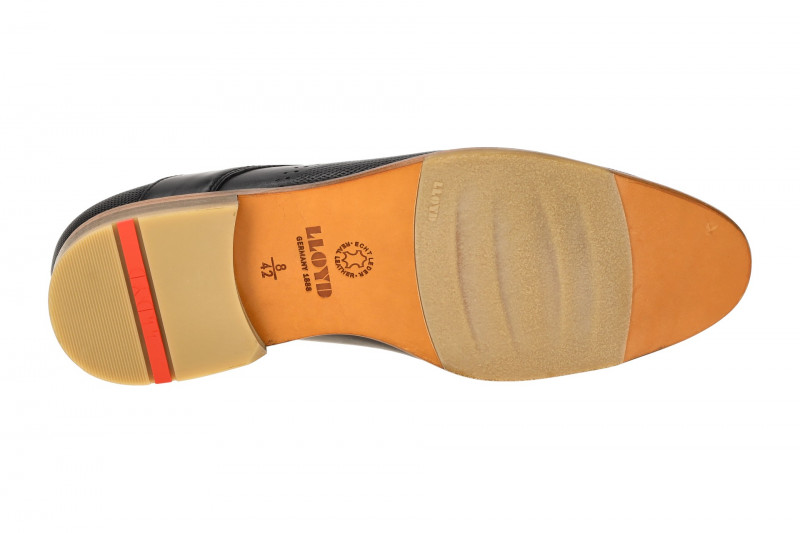 Lloyd Nassau Business Schuhe schwarz Wingtip 15-096-10