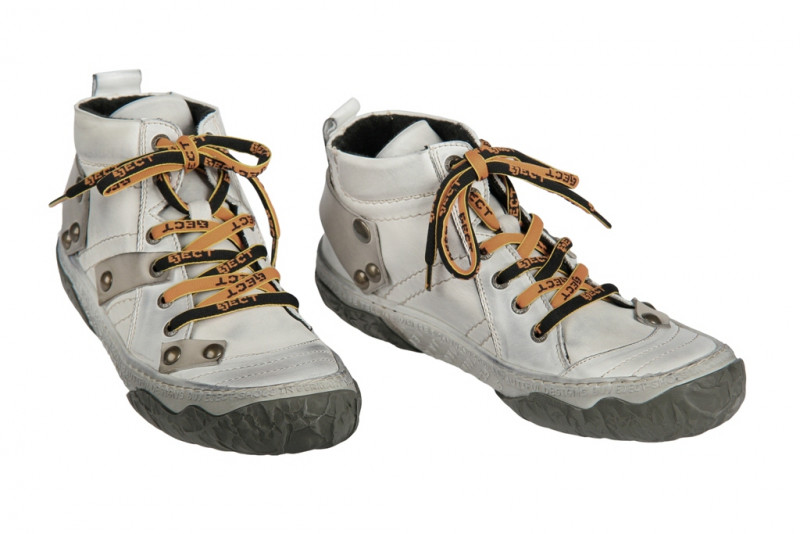 Eject Shara E-13579 warmfutter Boot weiß grau