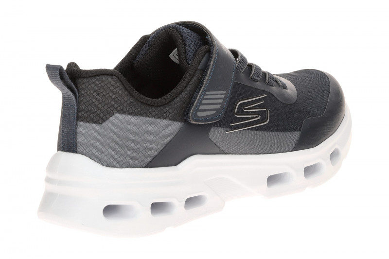 Skechers Glide Step Kinder Schuhe blau grau 405125L