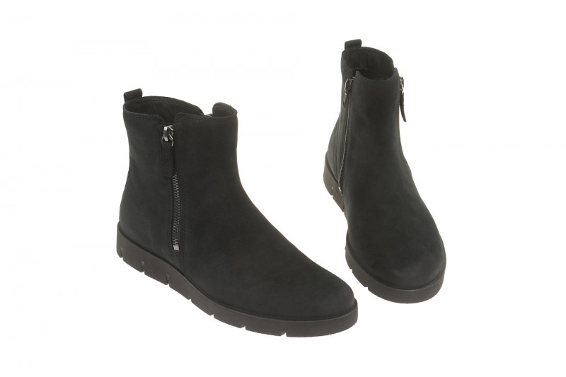 Ecco Bella Stiefelette schwarz Nubuck