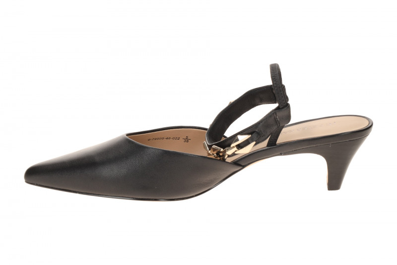 Peter Kaiser Sling Pumps schwarz Kitten Heel 79505