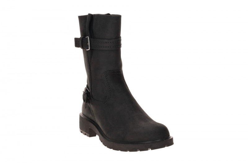 Ecco Metropole Vienna Stiefel schwarz Biker Boot 231383