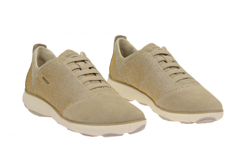 Geox Nebula Schuhe beige Glitter