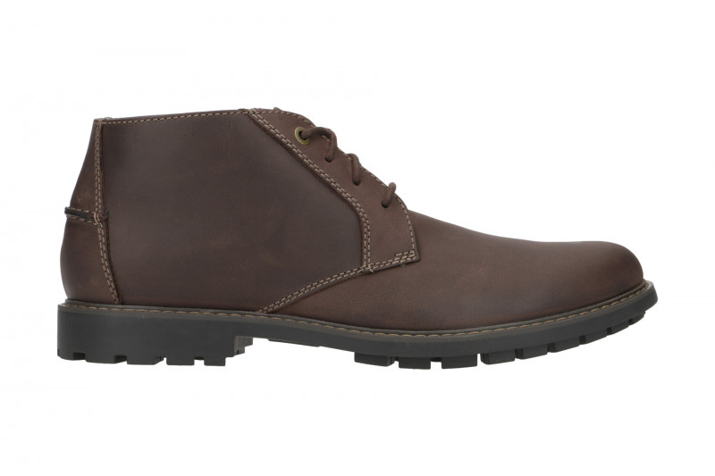 Clarks Curington Over Stiefelette dunkelbraun