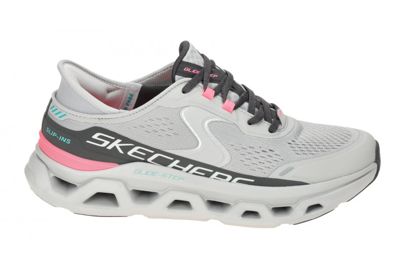 Skechers Glide Step Schuhe grau Damen Slip-Ins 150510