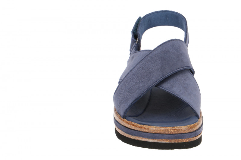 Think Zega Sandale blau Nubuck 388