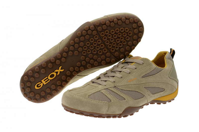 Geox Snake Schuhe beige sand U5207D 02214 C5004