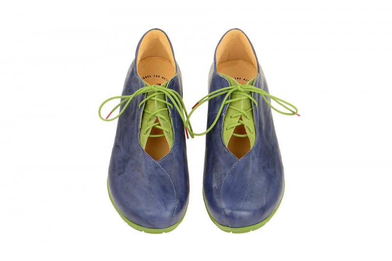 Think Menscha Schuhe blau grün