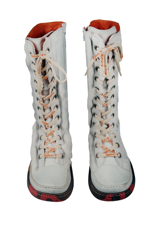 Eject Newject Stiefel E-7726 weiß warmfutter