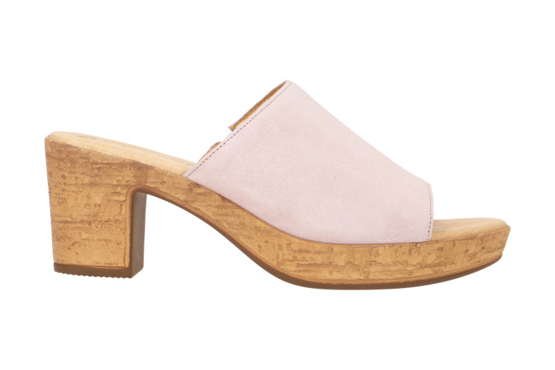 Gabor Pantolette rosa Velour 24.760.10