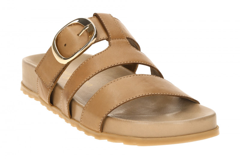 Paul Green Riemchen Pantolette hellbraun 6171