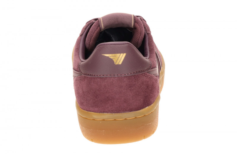 Gola Hawk Suede Schuhe Sneakers rot wine Damen CLB571
