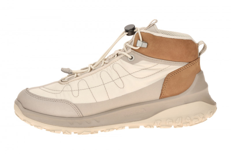 Ecco Ult-Trn Schuhe Damen Mid Sneaker beige Waterproof 824383