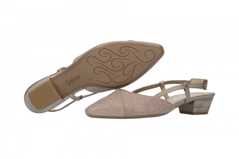 Gabor Glamour Sling Pumps rosa 633