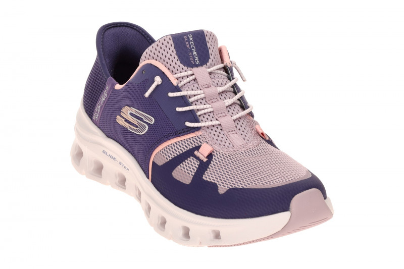 Skechers Glide Step Schuhe lila Damen SLIP-INS 150420