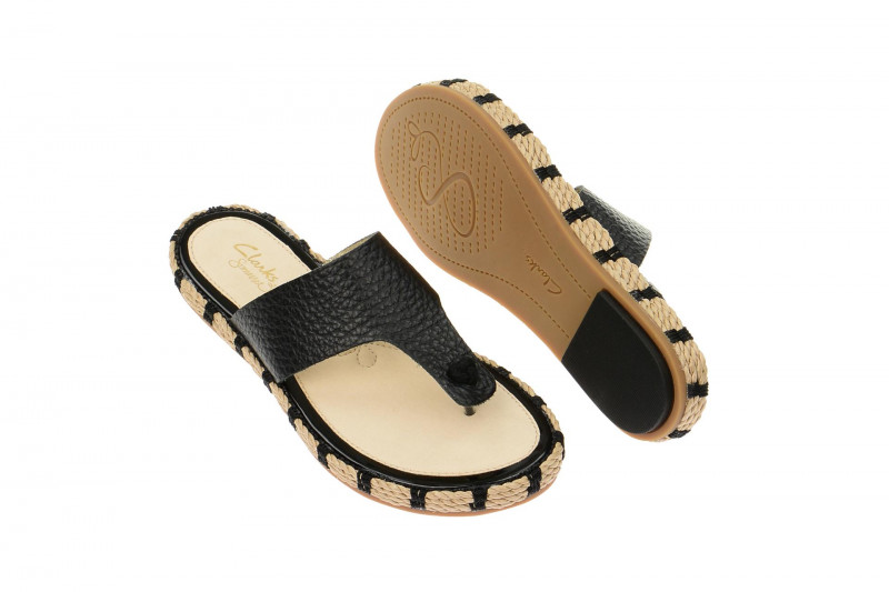 Clarks Treacle Gold Pantolette schwarz 26106668