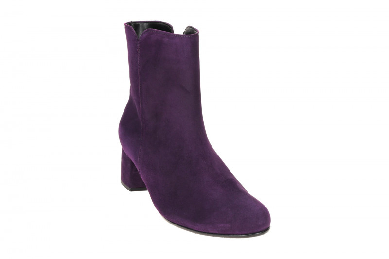Gabor Stiefelette lila purple Velour 75.680.13