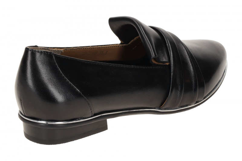 Everybody BENVENUTA Schuhe schwarz silber Glattleder