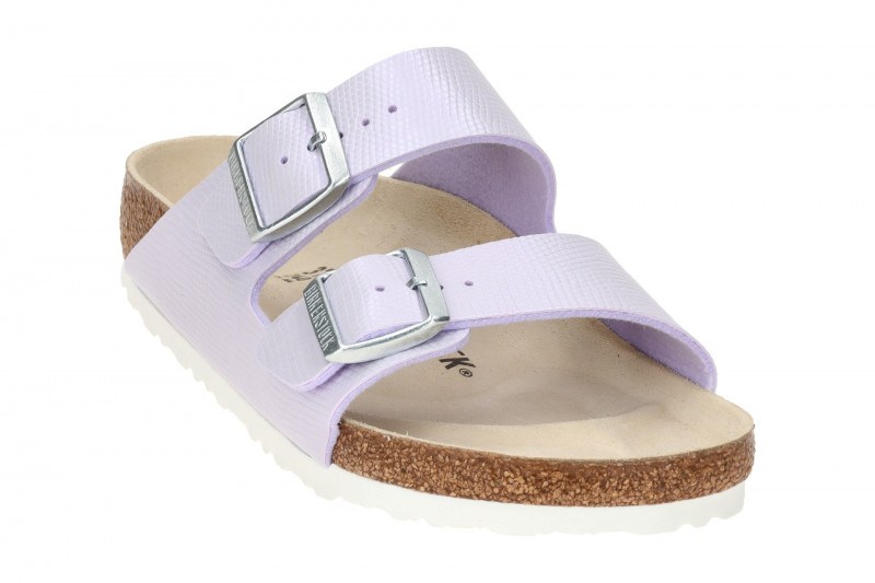 Birkenstock Arizona BS Pantolette shiny lila Normal-Weit 1026472