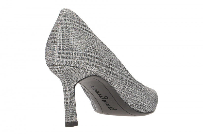 Paul Green Pumps silber Glitter Star 3757