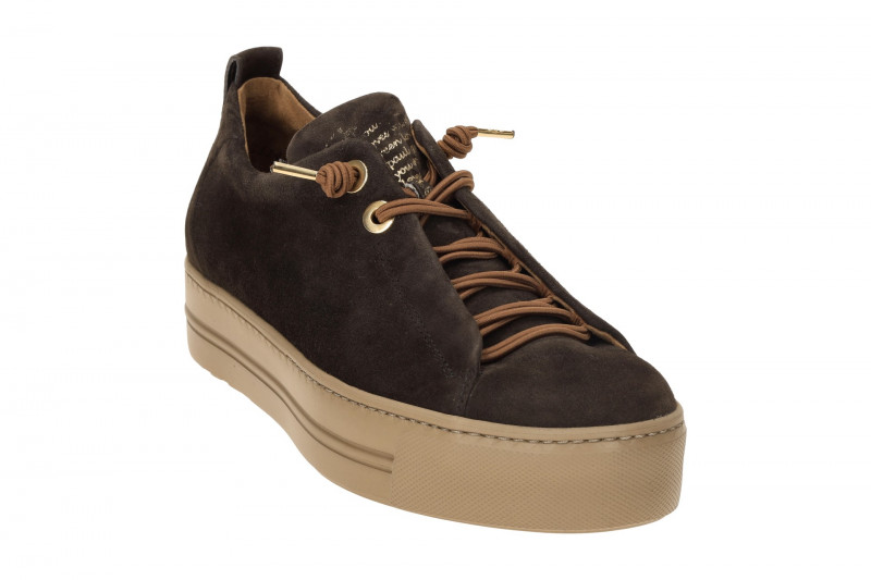 Paul Green Sneaker Plateau Schuhe braun moro 5017