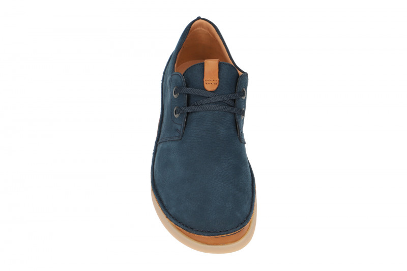 Clarks Oakland Schuhe blau Nubuck