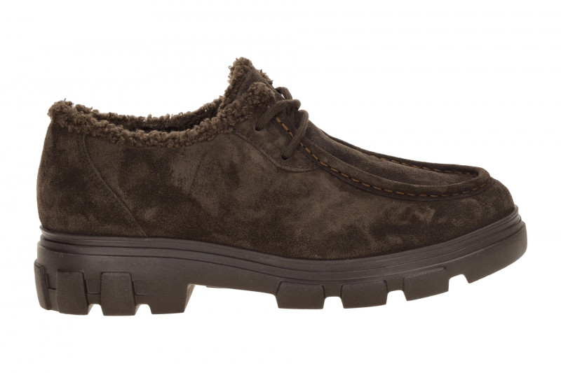 Paul Green Schuhe braun Mokassin Warmfutter Loafer 1246