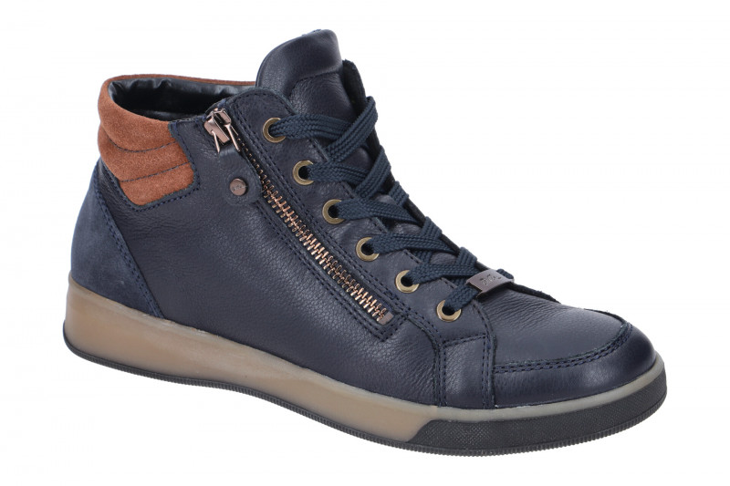 ARA Rom Schuhe Sneaker Mid Cut dunkel-blau 12-44499