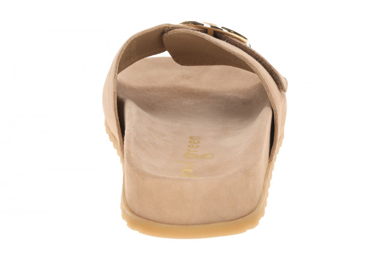 Paul Green Leder Pantolette rosa rosewood gold 6170