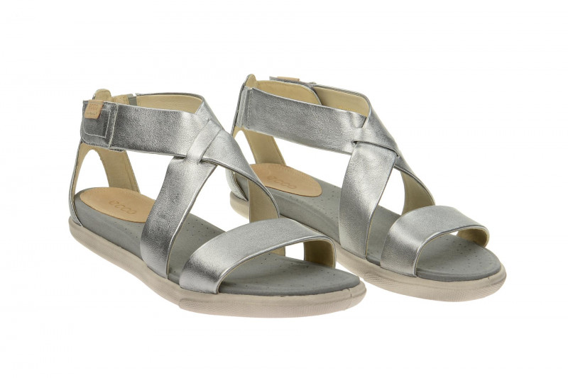Ecco Damara Sandale alusilver grau 24815301708