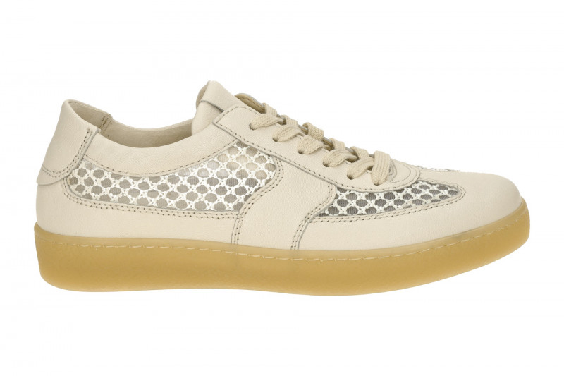 Gabor Schuhe Sneakers beige vanilla Netz 83.341.43