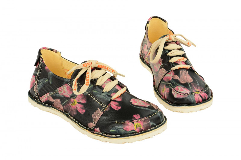 Eject Sony3Deal Schuhe schwarz Blumen 9405/1.012