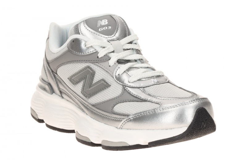 New Balance 603 Schuhe Sneaker grau silber metallic Damen