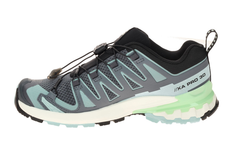 Salomon XA Pro 3D V9 Schuhe Damen grau hellblau 477480