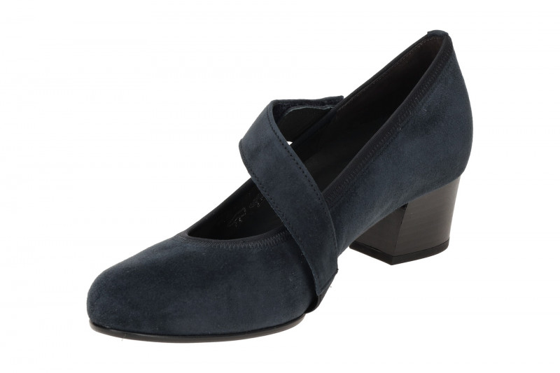 Gabor Comfort Spangen Pumps blau H-Weite 66.149.46