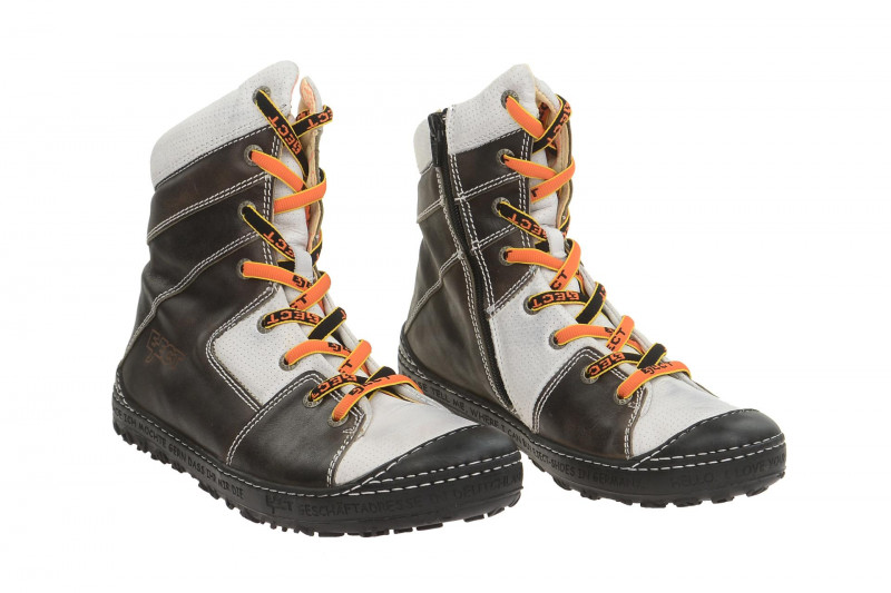 Eject Dass Stiefel dunkelgrau weiß 17903
