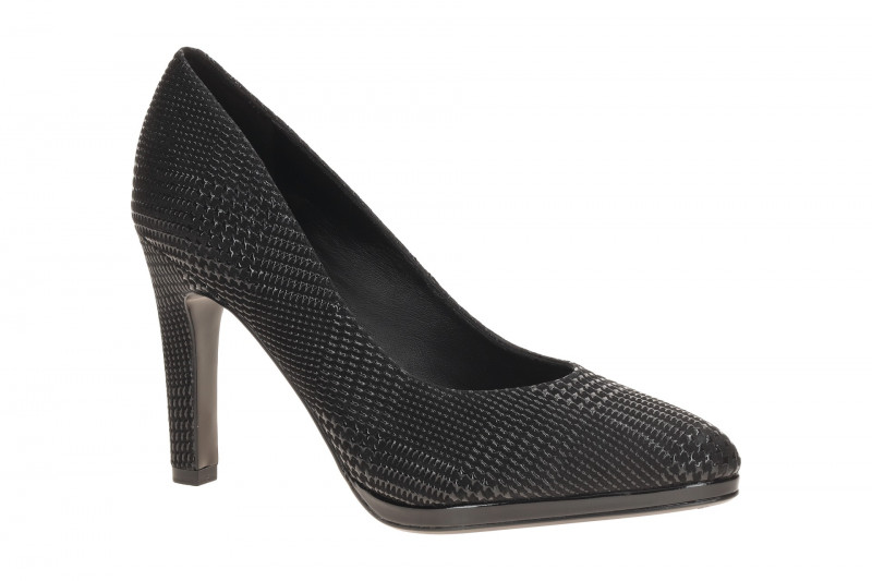 Peter Kaiser High Heels Pumps schwarz gemustert 72445