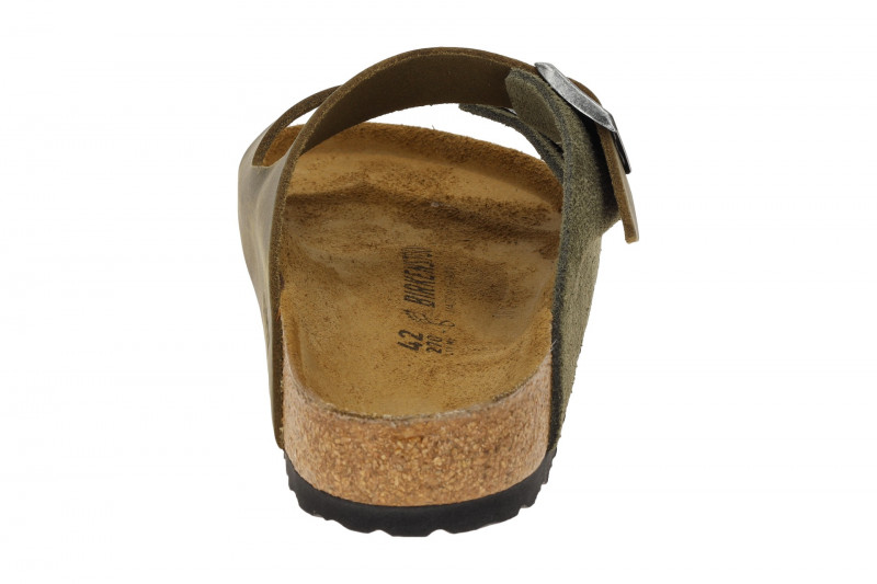 Birkenstock Arizona BS Pantolette grün thyme Normal Weit 1028151