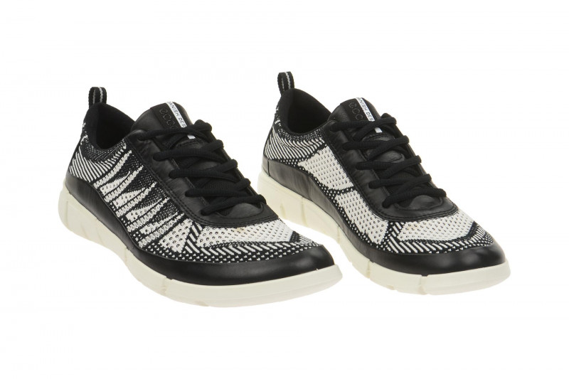 Ecco Herren Sneaker Intrinsic 1 schwarz weiß