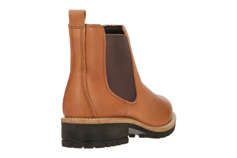 ecco Elaine Chelsea-Boots Stiefelette hell-braun